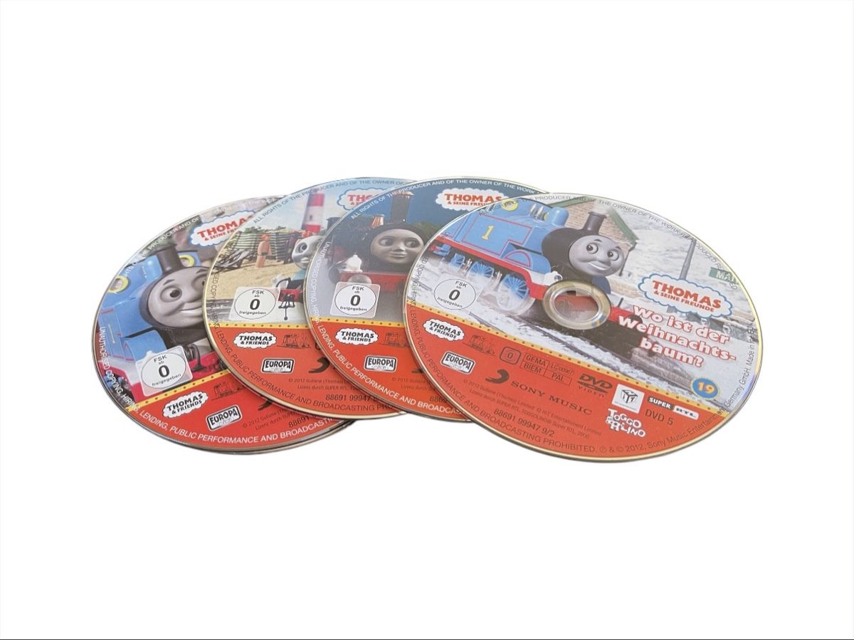 Tutti i DVDs: Thomas & seine Freunde DVD-Sammlung in Blechbox – Usato da Luzern venduto da woti-shop 6