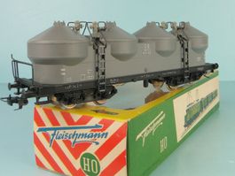Fleischmann H0 1492 Behältertragwagen Silowagen