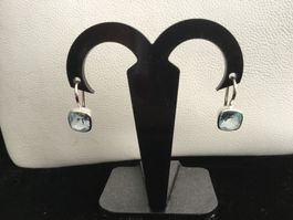 Ohrhänger Aquamarin in Silber 925