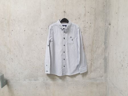Chemise manches longues Okaïdi, rayé, garçon, taille 128