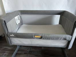Joie Roomie Beistellbett grau gut erhalten