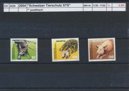 2004 "Schweizer Tierschutz STS", ** postfrisch