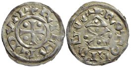 Frankreich, Normandie, Denier (943-996) Rouen