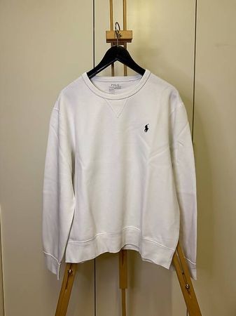 Polo Ralph Lauren Pullover weiss Grösse L guter Zustand