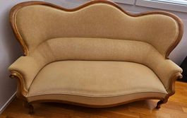 VINTAGE CHAISELONGUE   |    MONUMENTALE RECAMIERE EMPIRE