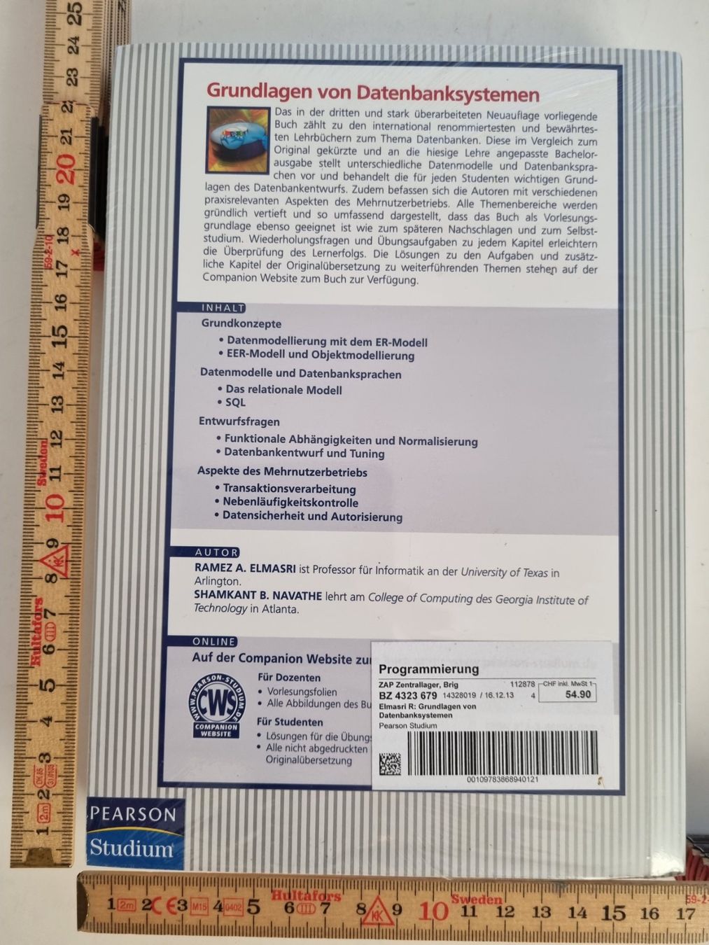 Libri: Datenbanksysteme, 3. aktualisierte Auflage originalverpackt – Nuovo e nell'imballaggio originale da Opfikon venduto da Diversamente 1