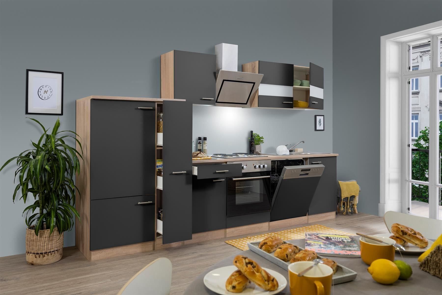 Cucine complete: 291 Küchenzeile Küchenblock 310cm E/G - Küche Einbauküche – Nuovo e nell'imballaggio originale da Wallenwil venduto da toesstalvertrieb 2