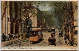 Frankreich, Nice, Tram, Strassenbahn, 1910