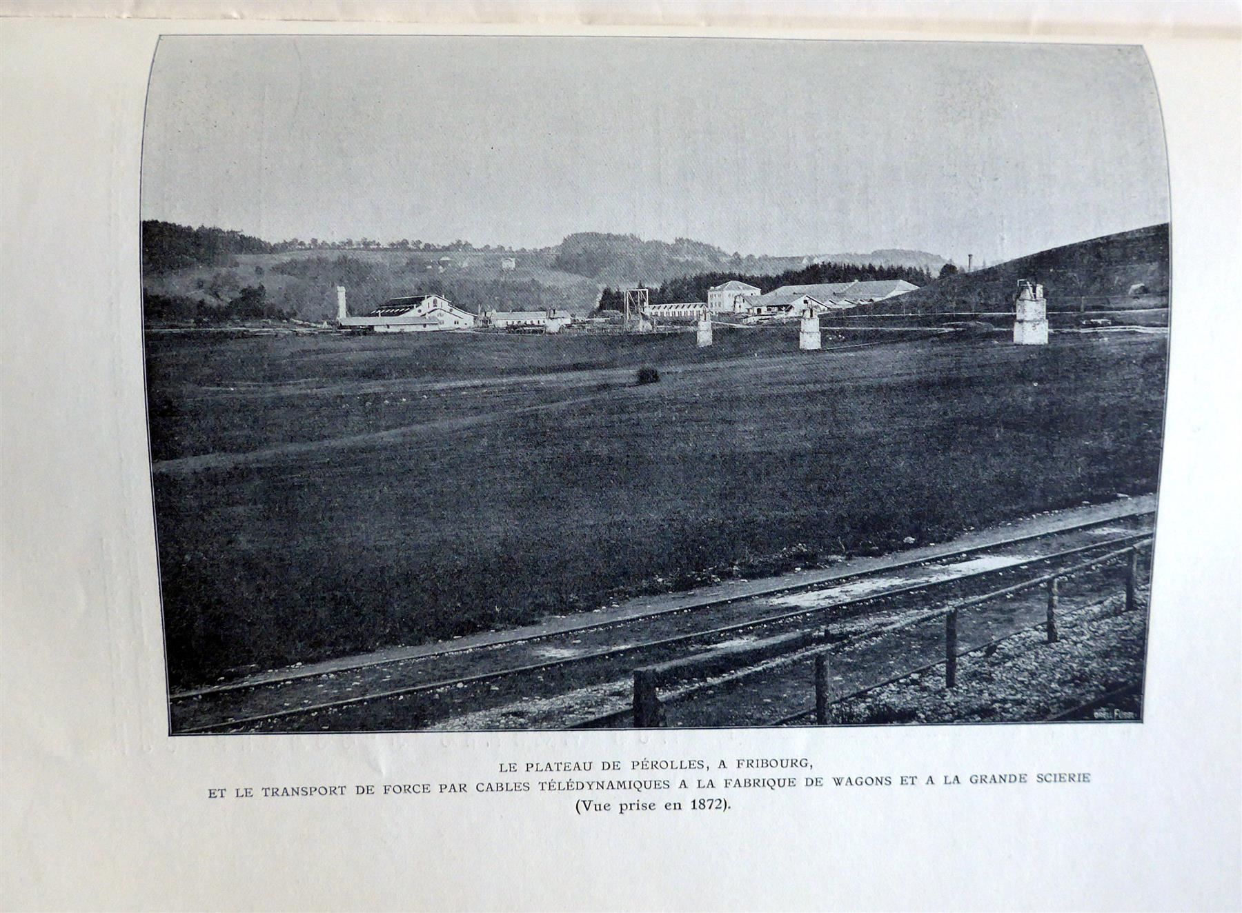 Cartoline postali: Canton de Fribourg - Installations hydrauliques 1914 – Usato da Savagnier venduto da Ne2065 1