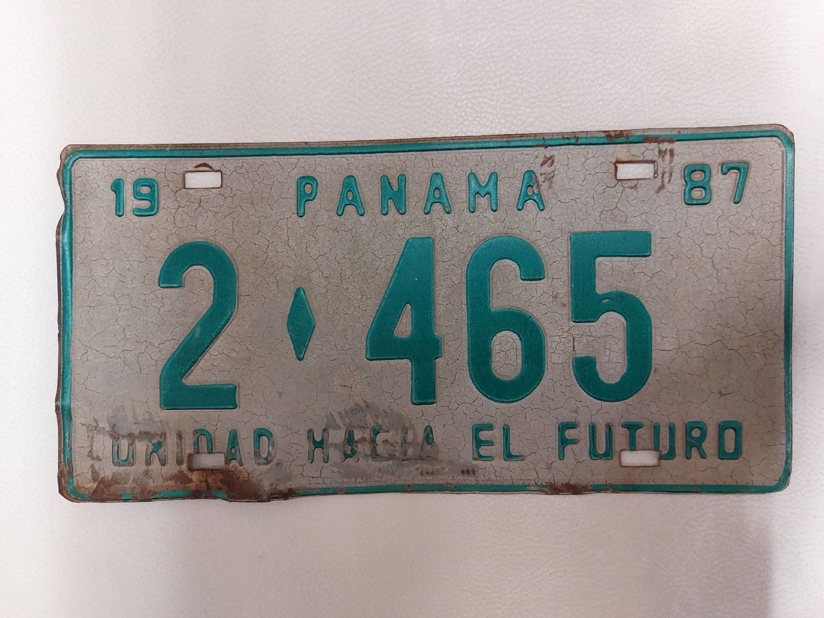 Insegne: Autonummer Panama – Usato da Uster venduto da Gery8