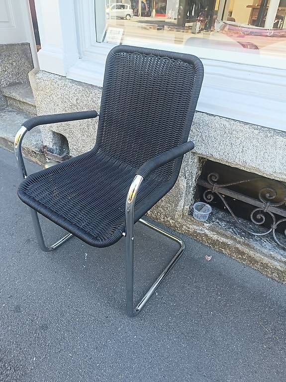 Tecta Stühle: 2 Stühle,Tecta h2e freischwinger geflecht.2er set – Gebraucht aus Zürich von style-and-design.zh 4
