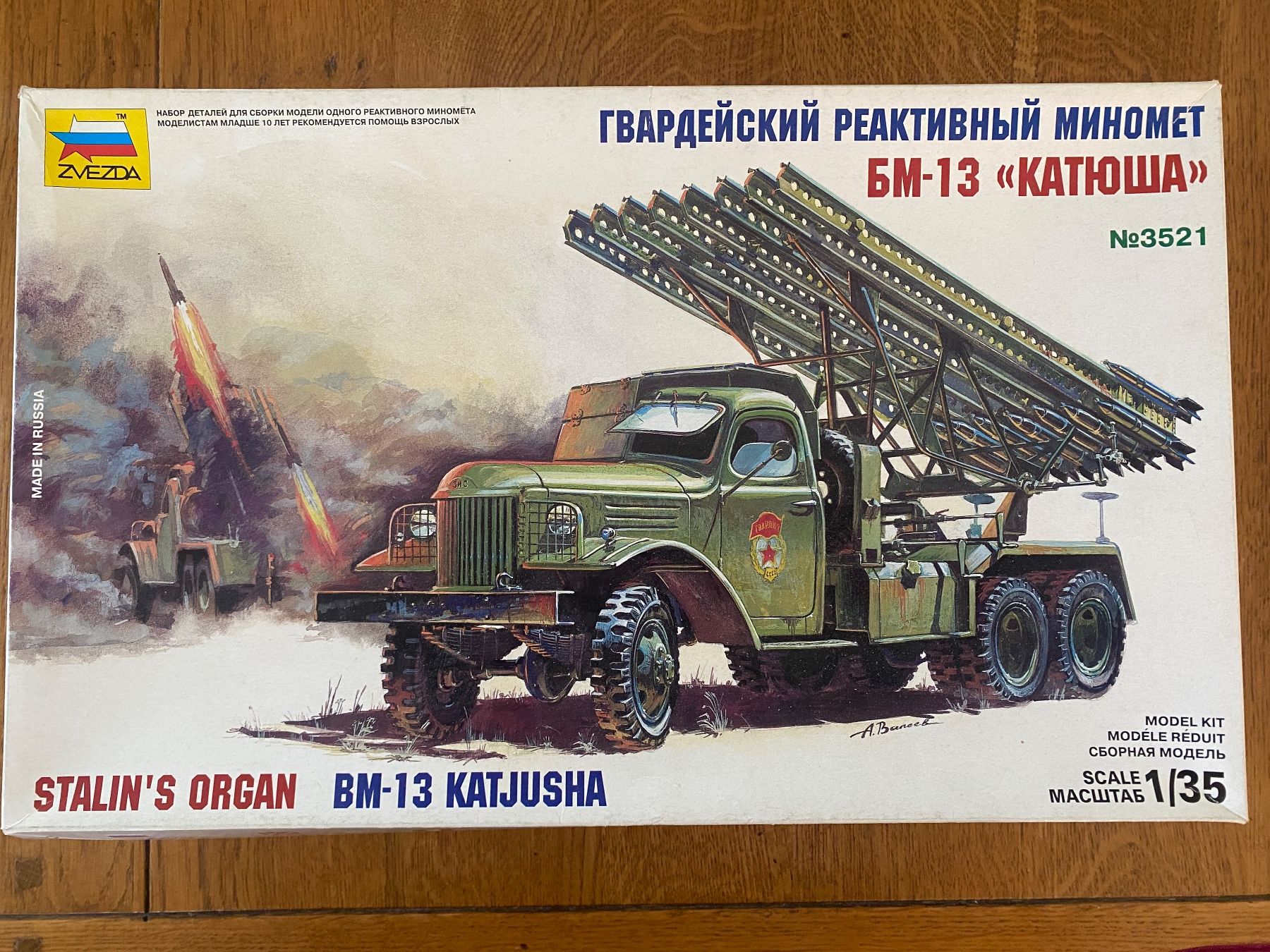 Zvezda Kit di modellismo & Modellini statici: Zvezda Bm-13 Katjusha Stalinorgel 1/35 – Nuovo (secondo la descrizione) da Abtwil SG venduto da Zwiebi