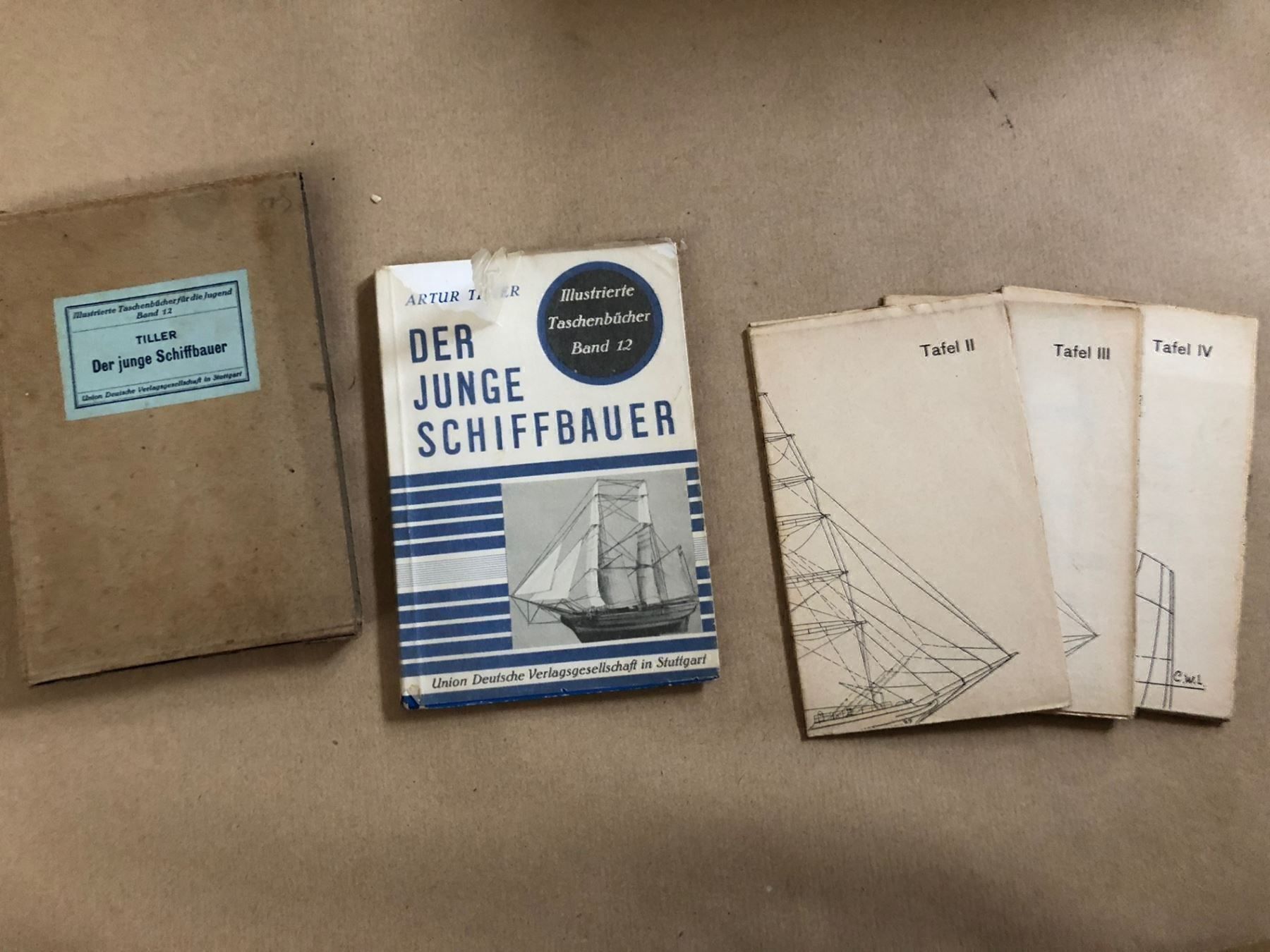 Libri: Artur Tiller: Der junge Schiffbauer. – Usato da Zürich venduto da allp 1