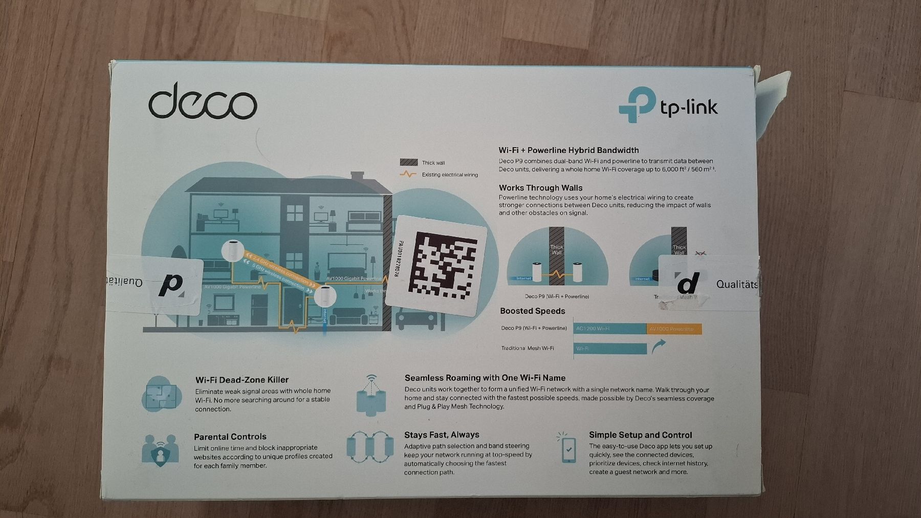 TP-Link WiFi: WLAN Mesh System TP-Link Deco P9 3er Set – D'occasion à Knonau par Mabuchma 1