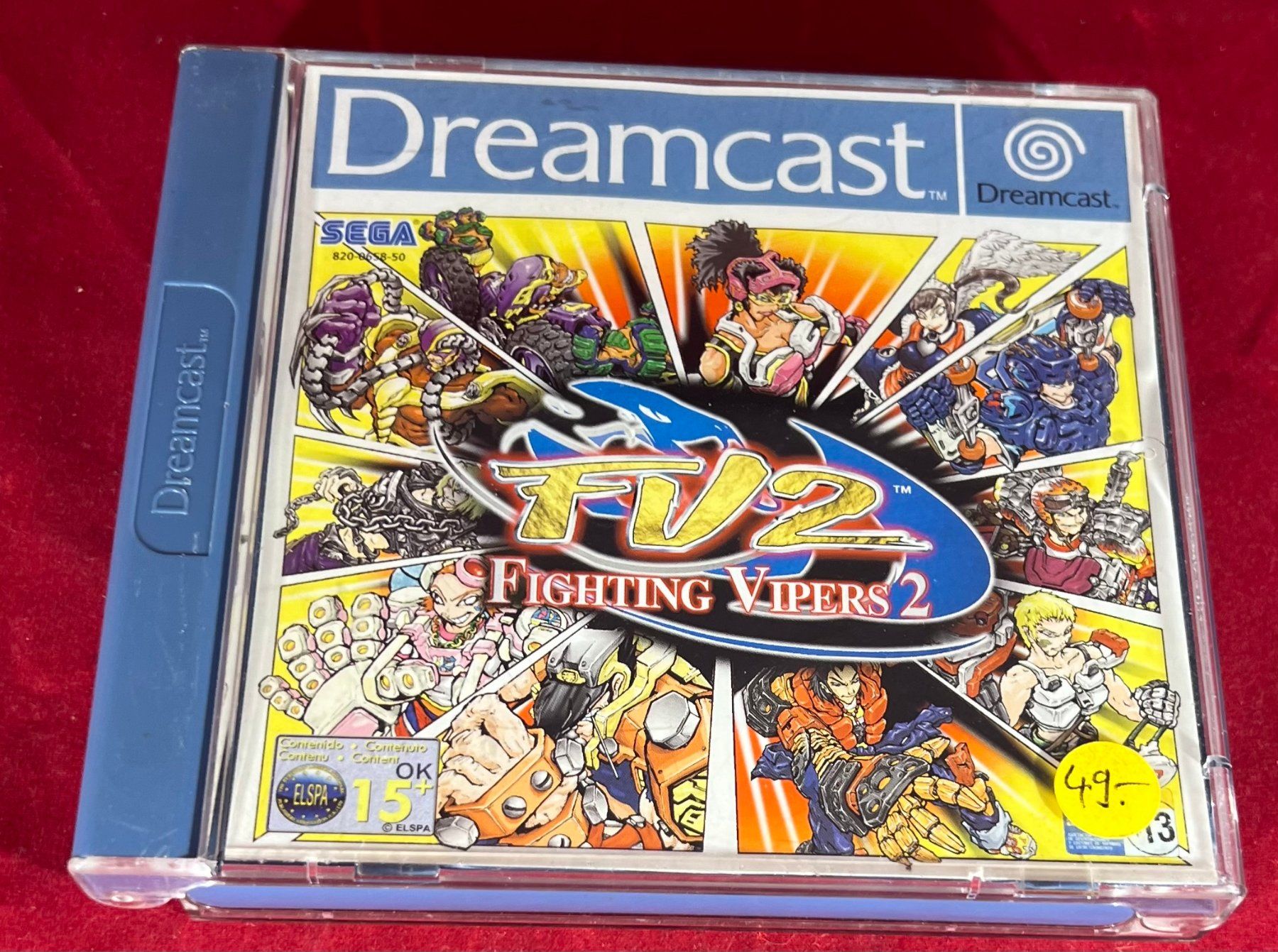 Spiele: Fighting Vipers 2 – Dreamcast – Version PAL complète – Gebraucht aus Biel/Bienne von new-life