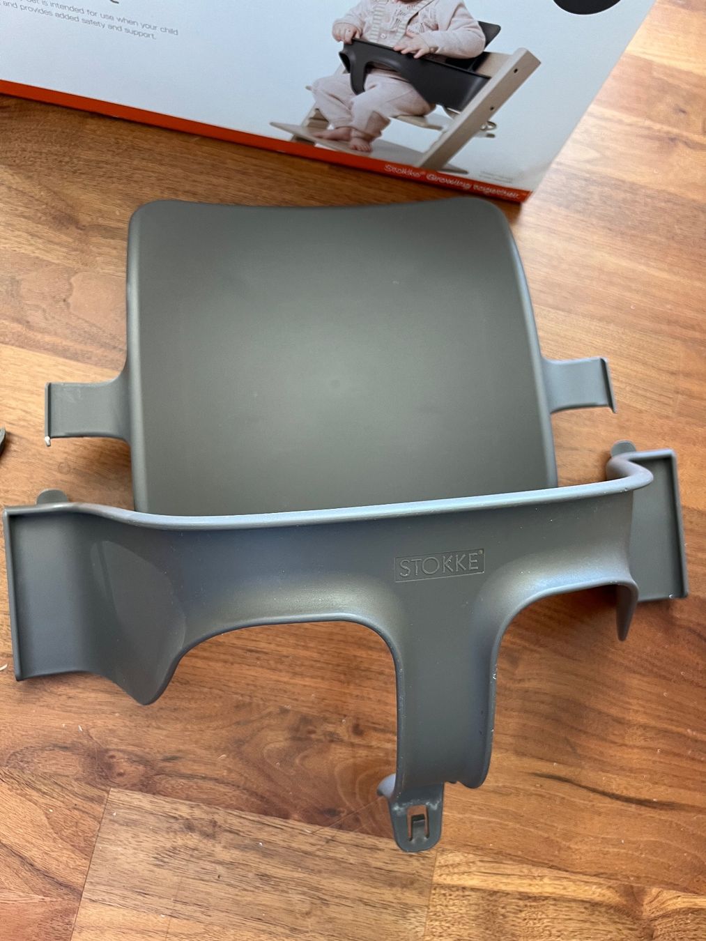 Stokke Seggioloni: Stokke Tripp Trapp Babyset Anthrazit – Usato da Jona venduto da Sariksa 3