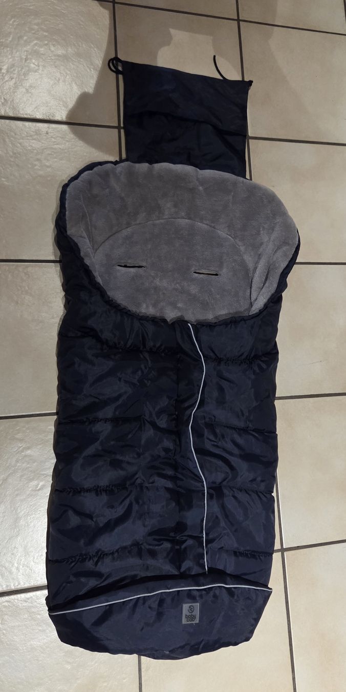 Sacchi a pelo: Fusssack Babycab dunkelblau – Usato da Aarberg venduto da chr_9v67