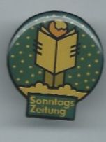 Plaketten & Abzeichen: Sonntags Zeitung, Pin – Gebraucht aus Zürich von t24_de