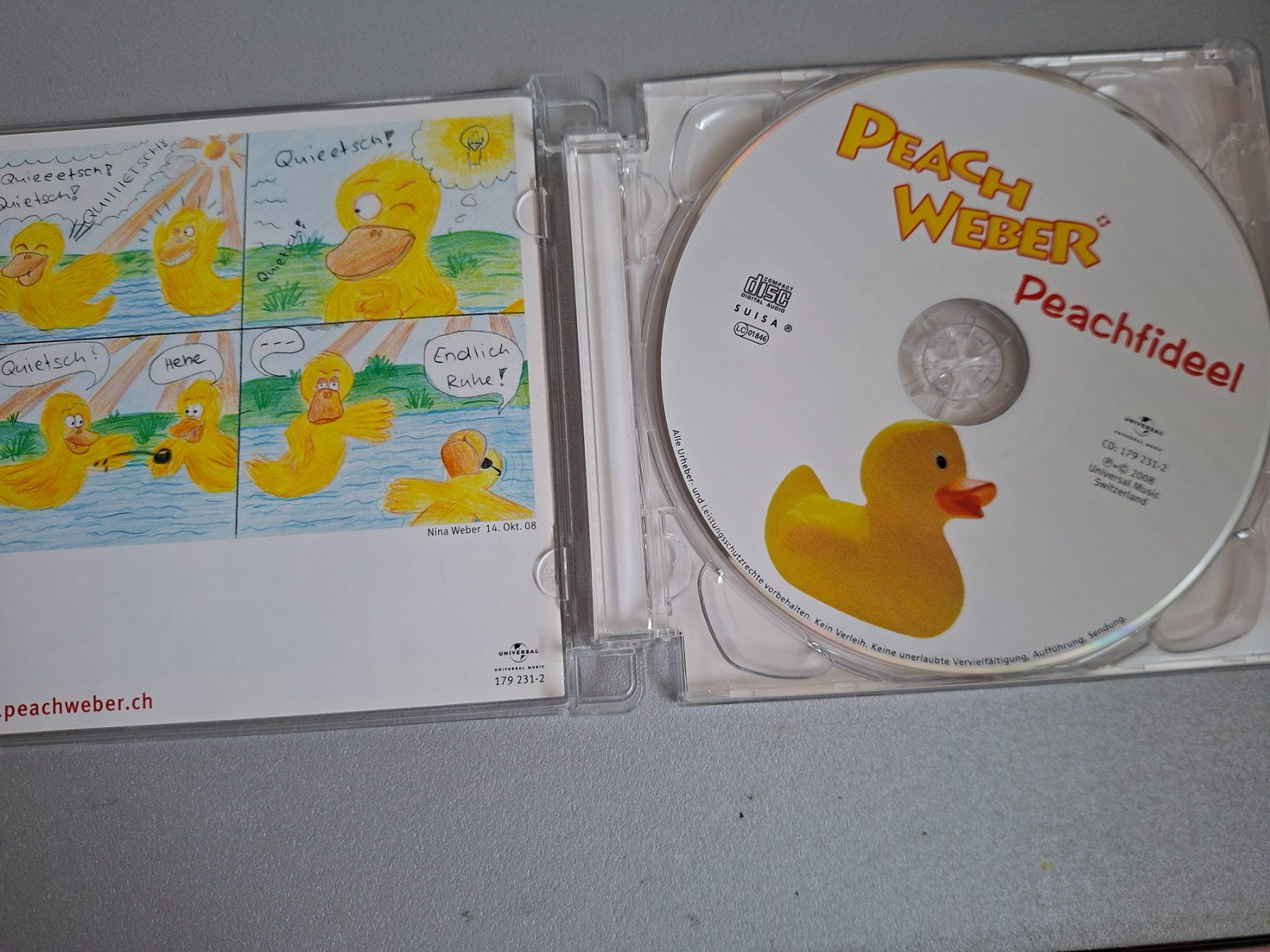 CD: Peach Weber - Peachfideel - CD - Top Zustand – Usato da Studen SZ venduto da Koller2525 3