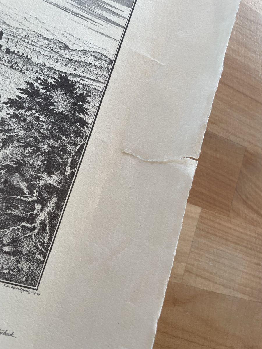 Foto & Immagini: Bild / evtl. Stahlstich von Basel – Usato da Rümlang venduto da euqinom16 5
