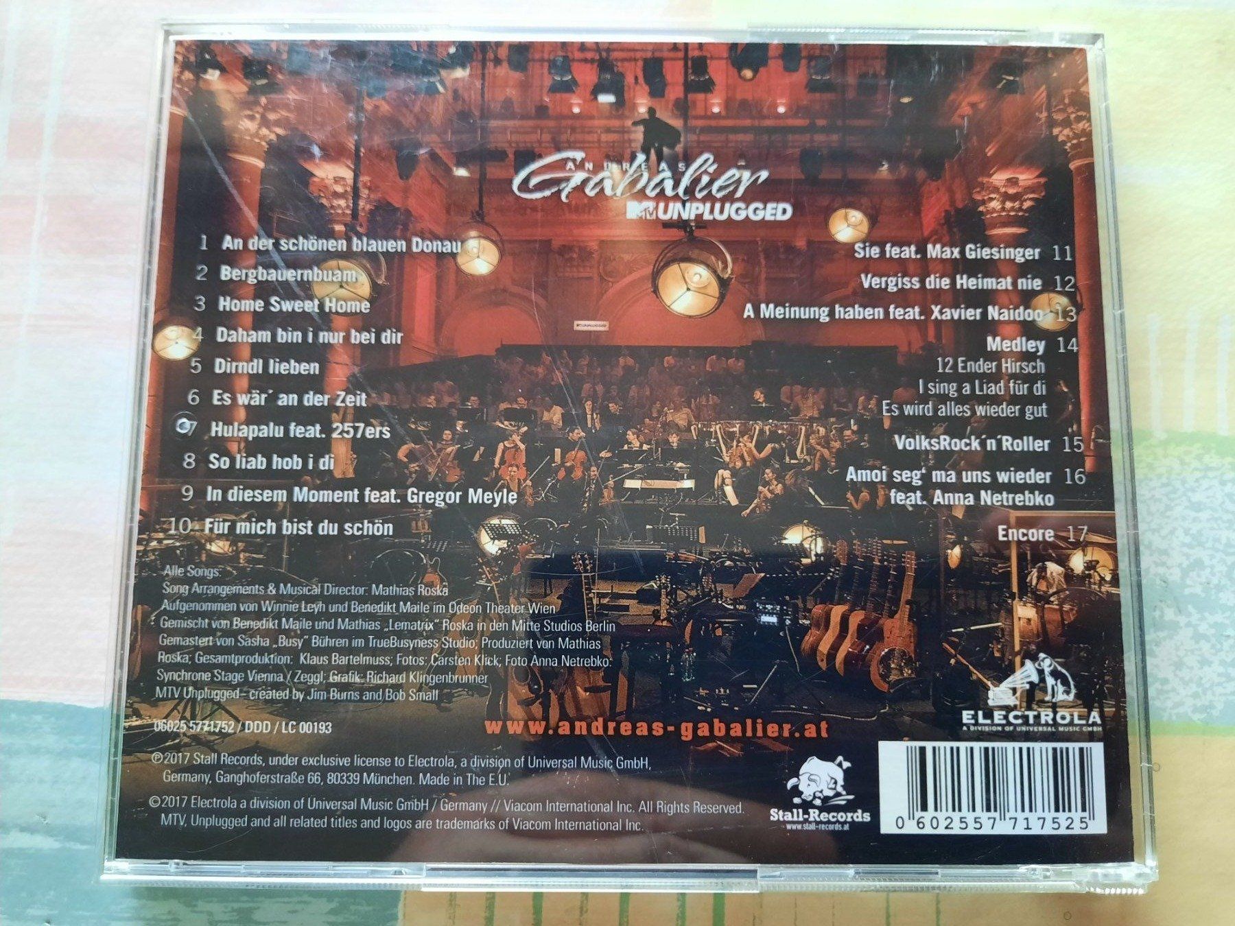 CDs: CD Andreas Gabalier  - MTV Unplugged – Gebraucht aus Pully von bro_n52j 4