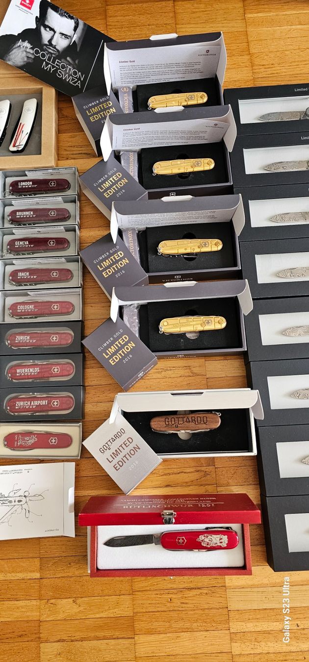 Victorinox Coltelli tascabile: Victorinox Sackmesser Sammlung – Nuovo e nell'imballaggio originale da Volketswil venduto da Rego66 2