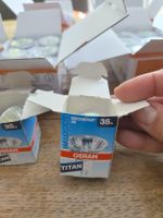 38 OSRAM Made in Germany Halogen Lampen 35W 35mm GU4  