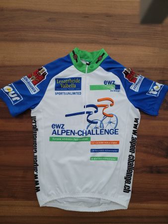 Schönes Alpen Challenge Veloshirt Gr.M hochwertiges Material