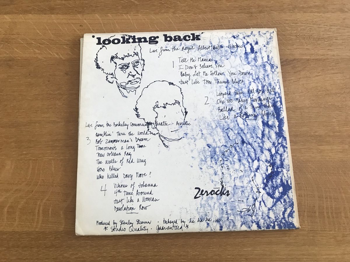 Dischi in vinile: Zimmerman (Bob Dylon) -Looking Back Vinyl – Usato da Bern venduto da streggae 1