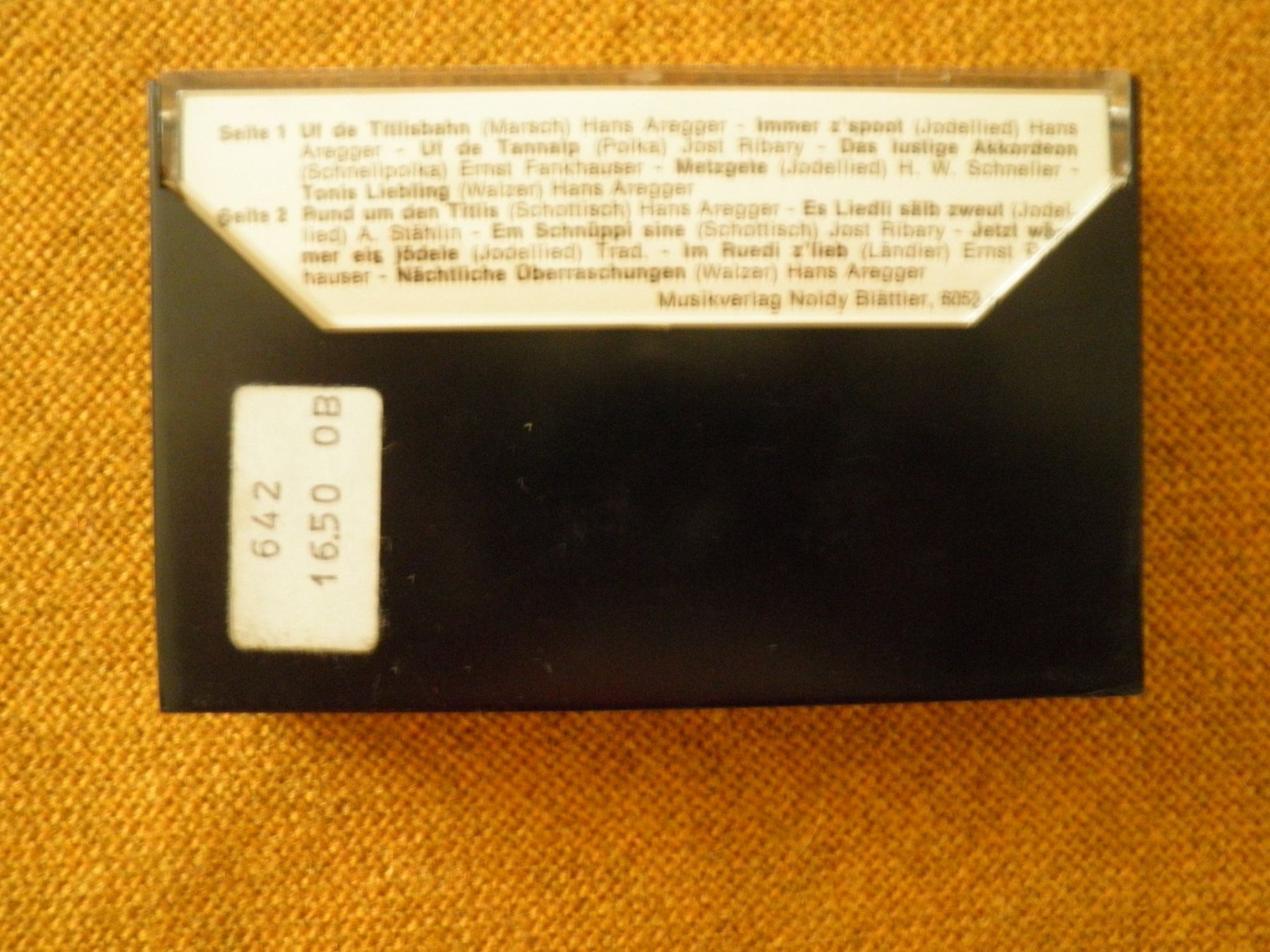 Cassettes audio: Musikkassette: Rund um den Titlis – D'occasion à Luzern par gil_9jtr 2