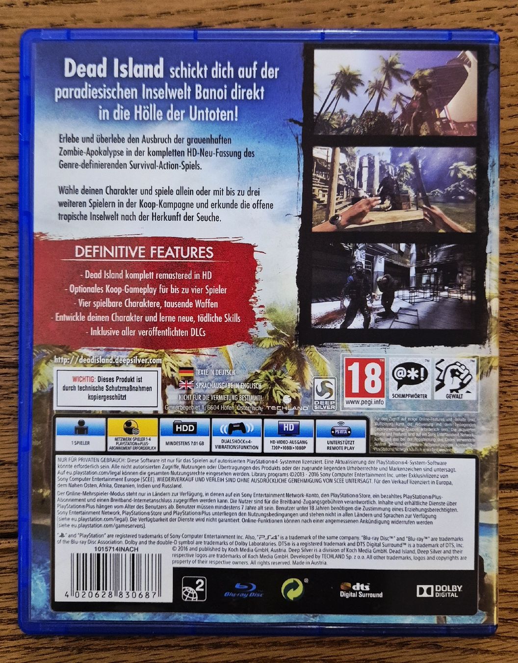Giochi: Dead Island Definitive Edition – PS4 – Nuovo (secondo la descrizione) da Au SG venduto da AlenCompany 1