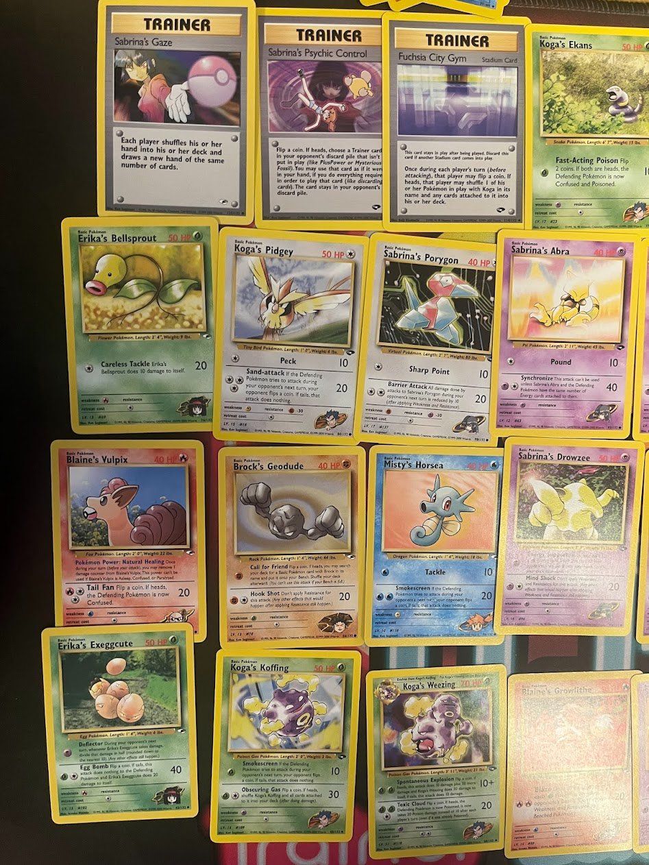Pokémon Sammelbilder & Trading cards: Pokemon -   27 verschiedene Gym set Karten – Gebraucht aus schaan von Schokoloco 1