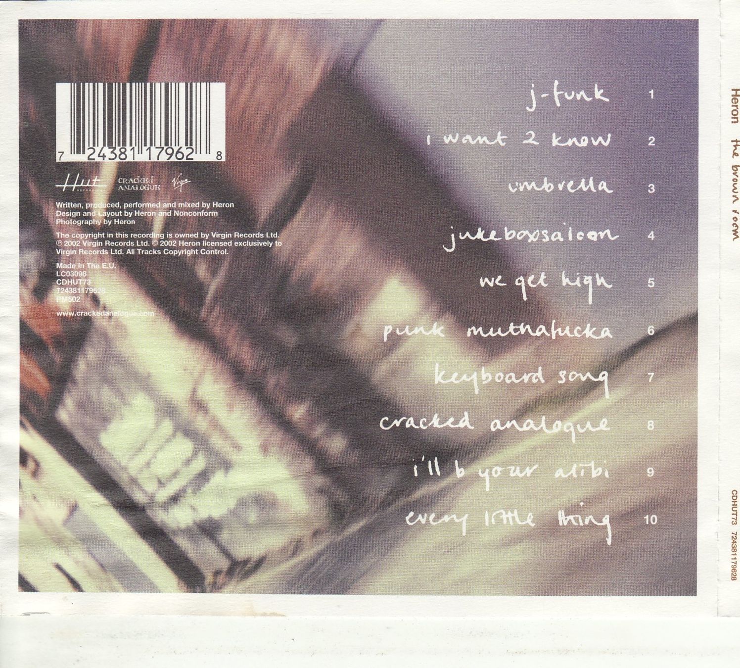 CDs: Heron – The Brown Room – Neu (gemäss Beschreibung) aus Boussens von catfood01 1
