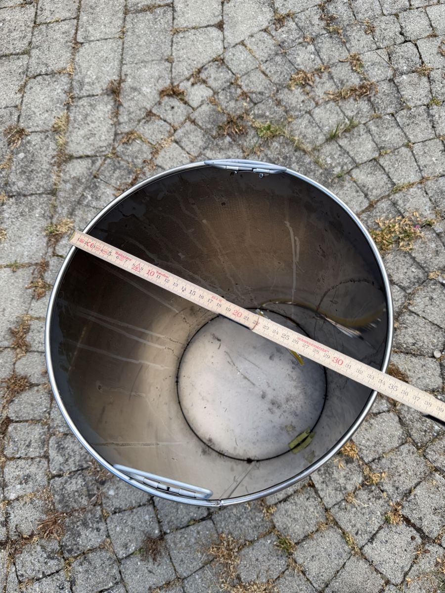 Behälter & Ähnliches: Edelstahl Eimer gross mit Griffen ca 60cm hoch – Gebraucht aus Seuzach von kaufes8 4