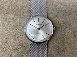 MARS Uhr Damen ca. 70er Jahre Handaufzug