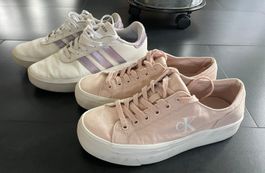 2 par turnschue adidas und Calvin Klsin gr.39 "