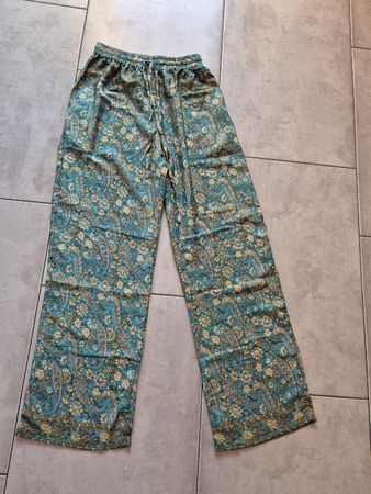 Saaz Kashmir Hose, Free Size, Sommerlich leicht & bequem