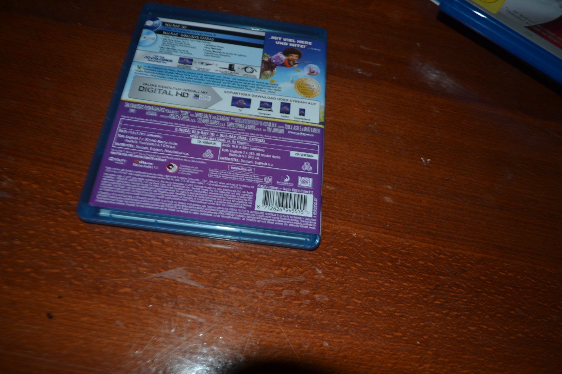 Tutti i DVDs: Home in 3D – Usato da Laupen ZH venduto da chefdom 1