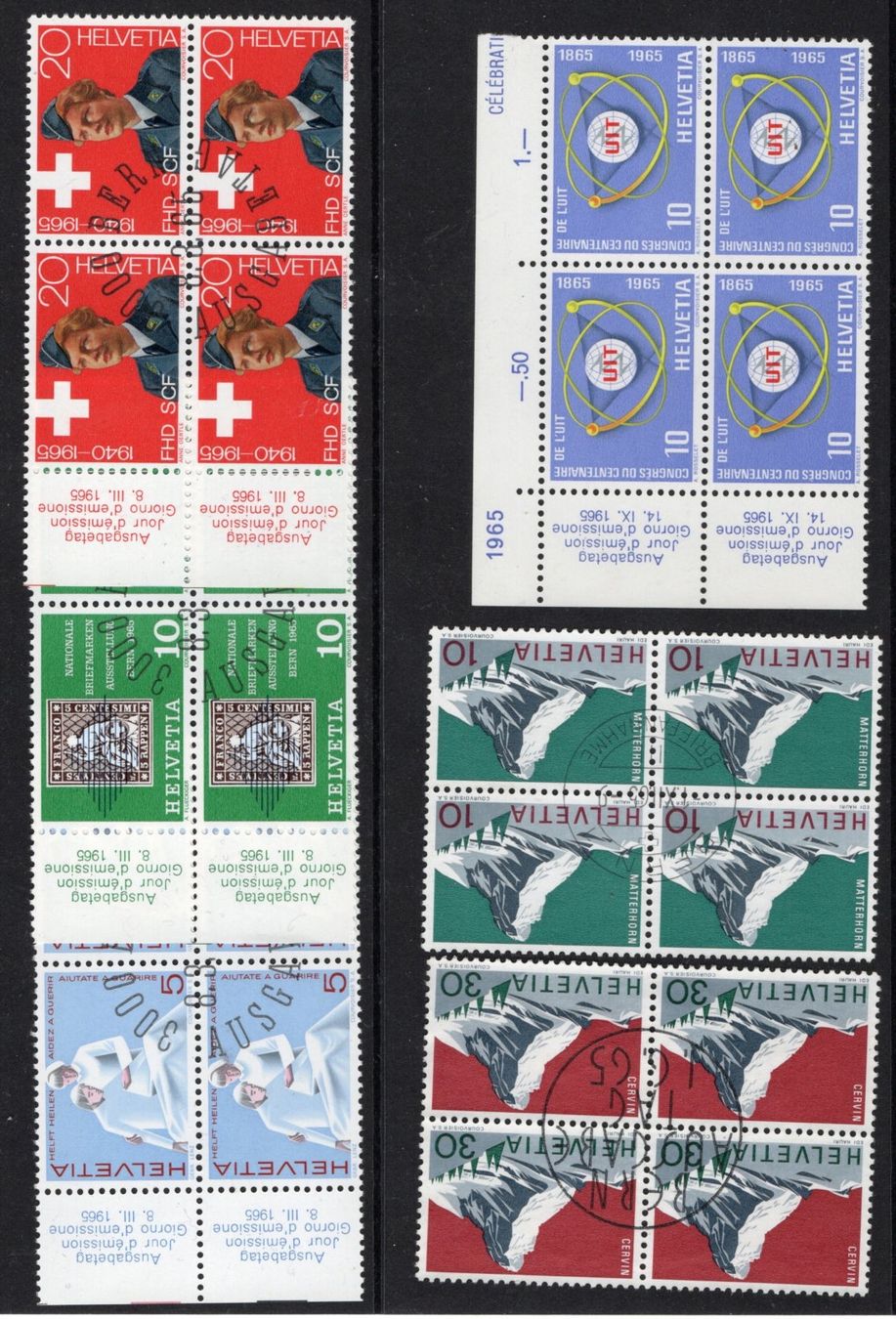 Tutti i francobolli: 01b CH 1965 Propaganda – Usato da Breganzona venduto da dede46