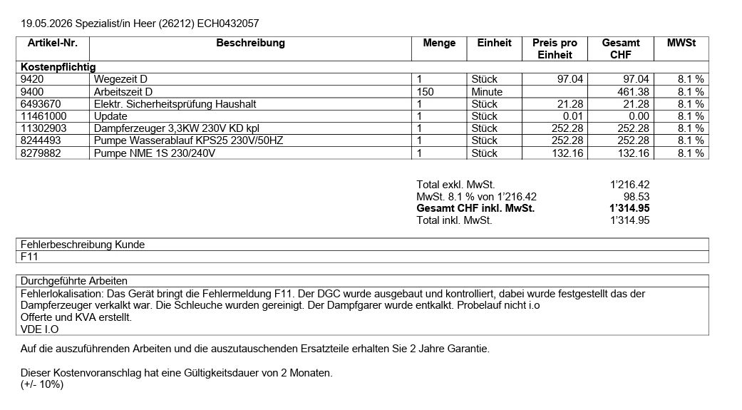Miele Elettrodomestici da cucina: Miele Combi Dampfgarer DGC 6800 – Difettoso da Buchberg venduto da rangerbob1 5