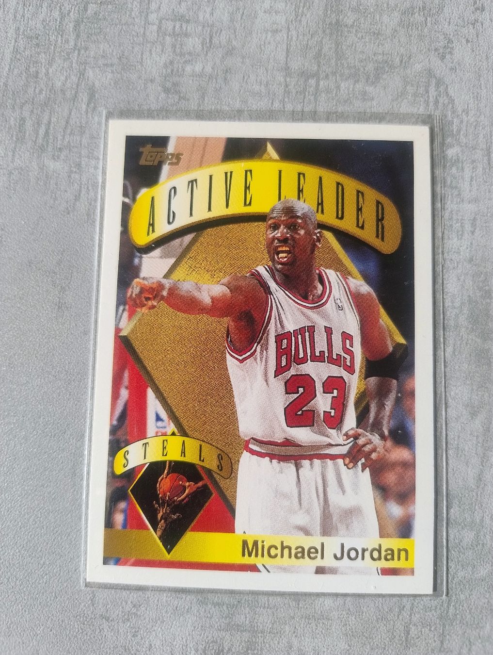 Nba Carte collezionabili: NBA Topps 1995 Active Leader Michael Jordan  – Nuovo (secondo la descrizione) da Martigny venduto da jul_7s5x
