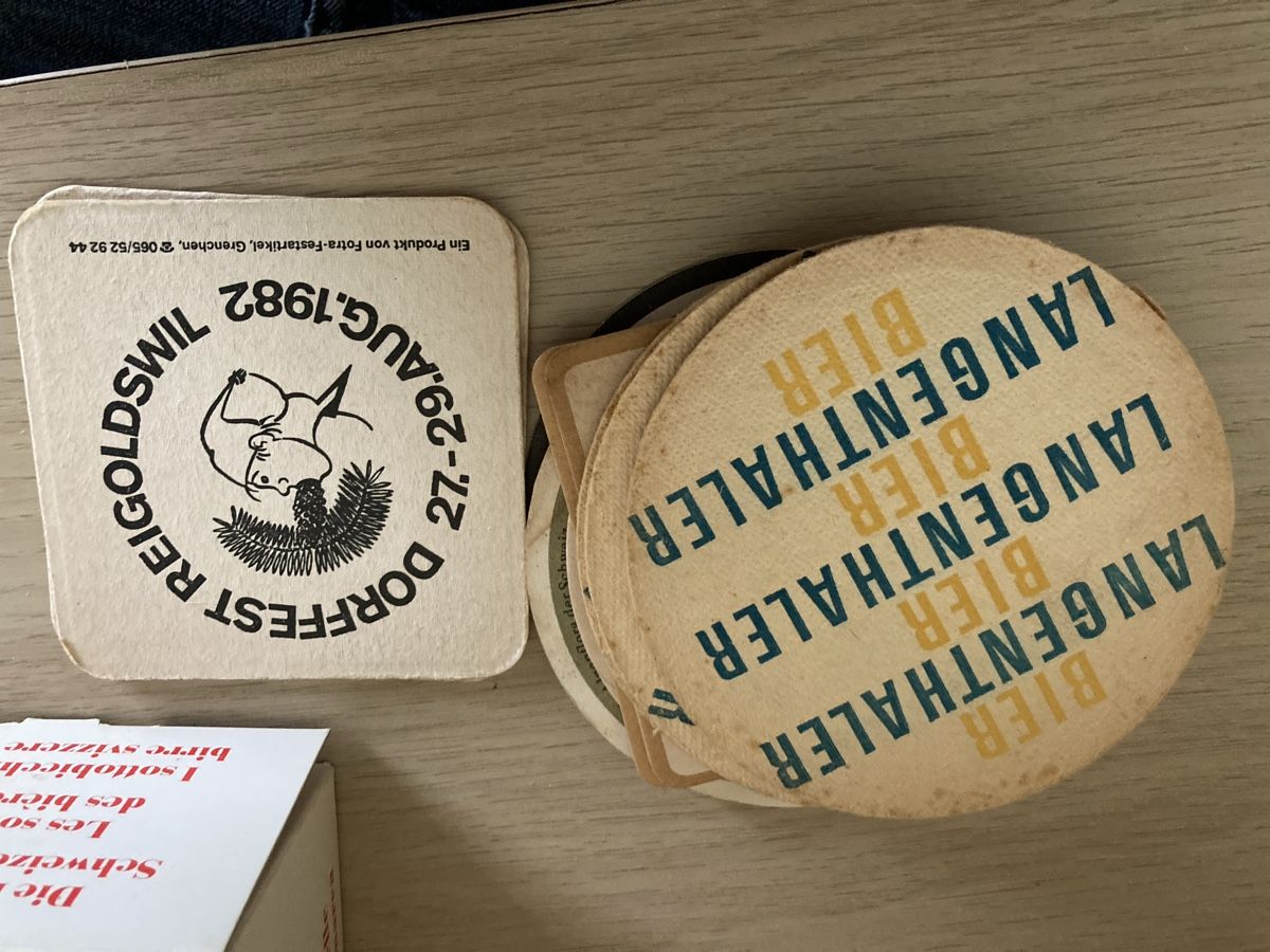 Untersetzer: Konvolut Bierdeckel 50 stk +  – Gebraucht aus Aarwangen von to-hirschi 9