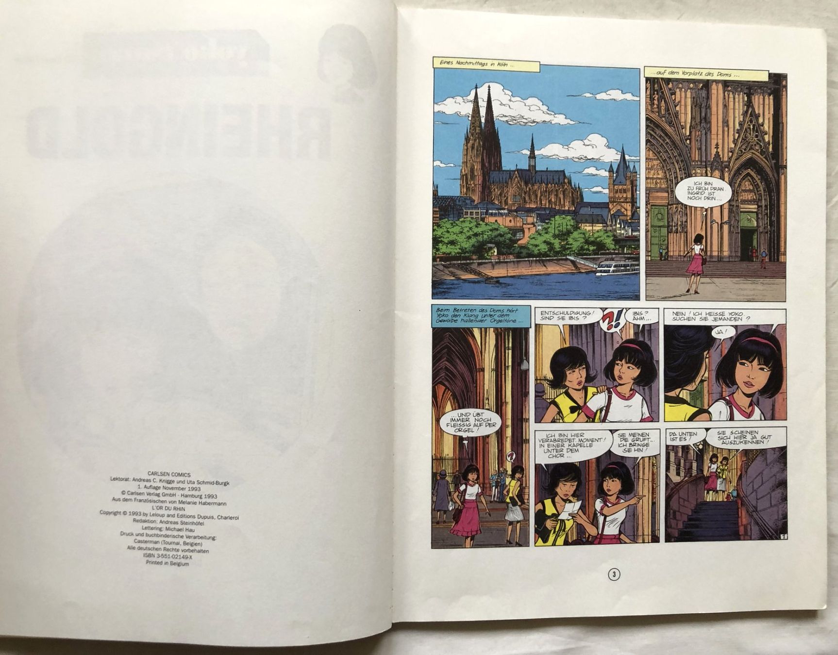Fumetti: YOKO TSUNO - Band 19 - Rheingold – Usato da Schaffhausen venduto da durruti 2