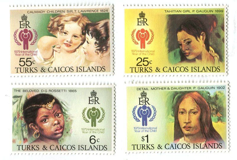 Alle Briefmarken: Briefmarken "Kinder". Turks- und Caicosinseln – Neu und originalverpackt aus Basel von Butsch5