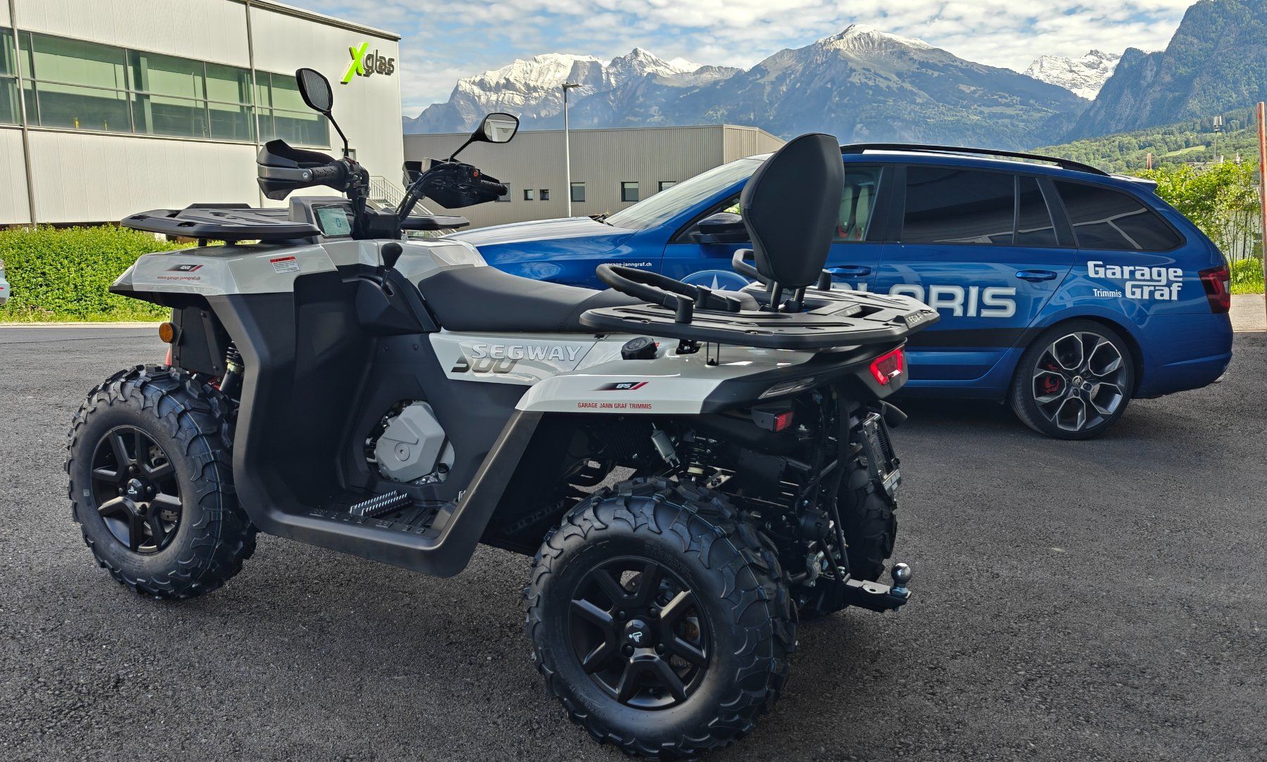 Segway ATVs / Quads: Segway AT 5LDLX 4×4 – Neu (gemäss Beschreibung) aus Trimmis von 0004 4