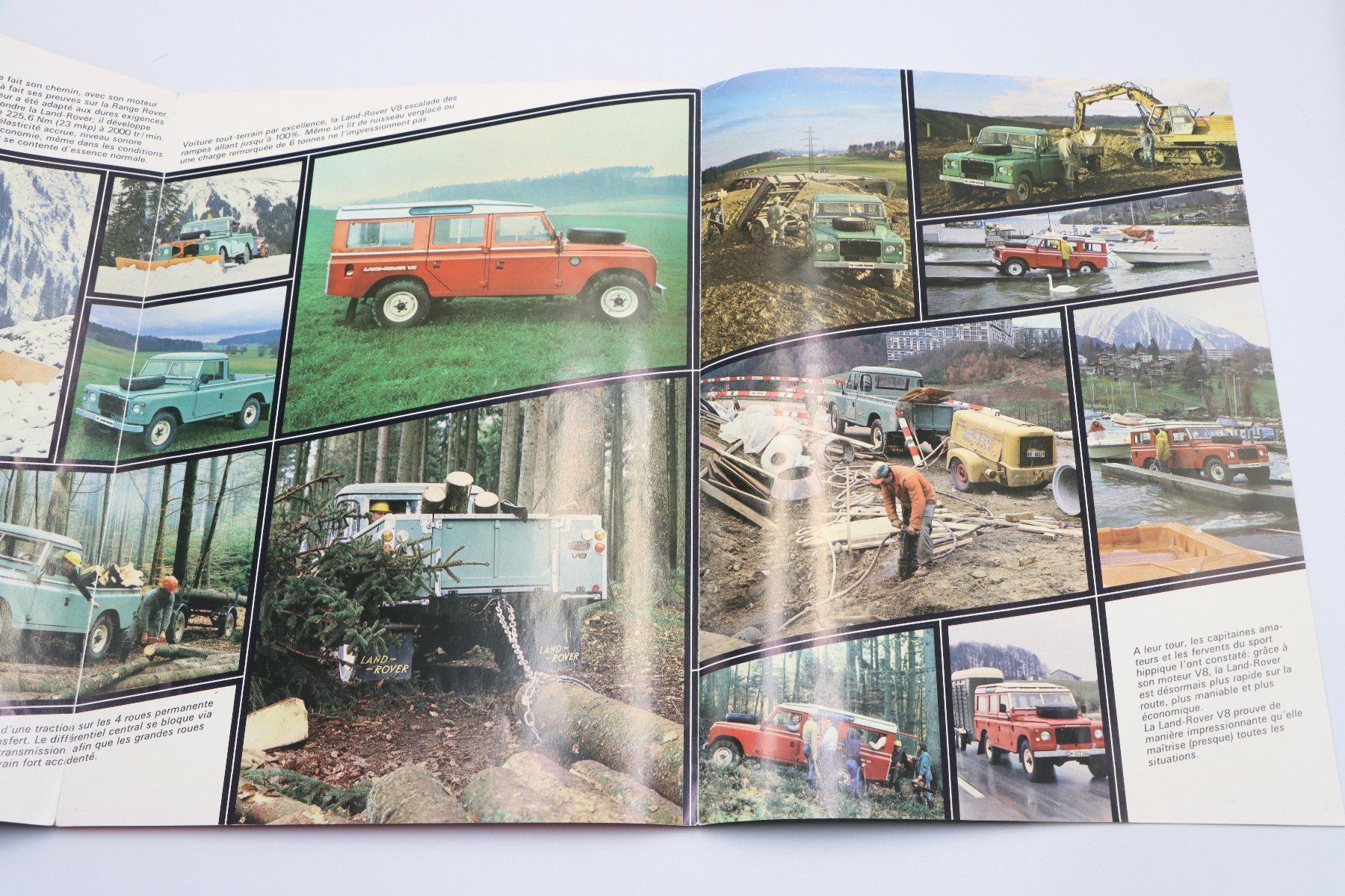 Land Rover Documenti: Land Rover V8 1981 Prospekt – Usato da Bühl b.Aarberg venduto da Collectorpassions 3