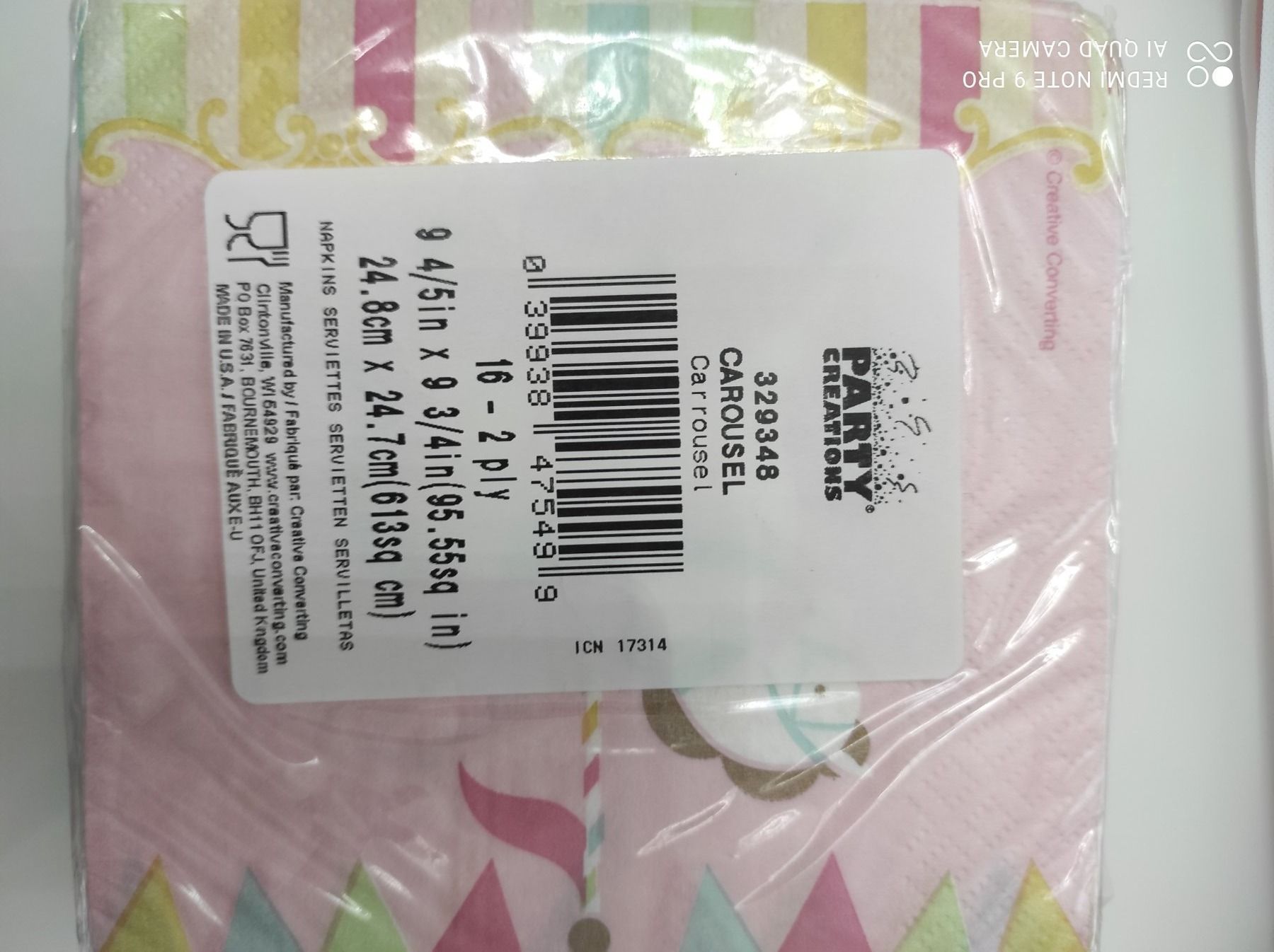 Tutte le decorazioni: Kinder Geburtstag Pferdkarussell party Set – Nuovo e nell'imballaggio originale da Oensingen venduto da mamma86 7
