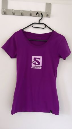 Shirt Salomon violett Gr. s