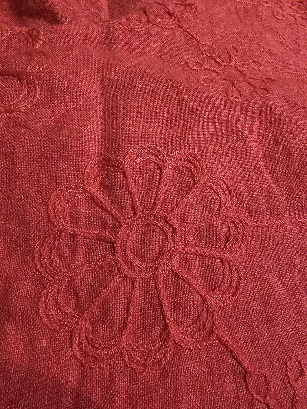 Vestiti: rotes ,leichtes Leinenkleid/Sommerkleid – Nuovo (secondo la descrizione) da Ferden venduto da jemyce 5