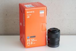 Sony FE 55mm f/1.8 ZA Zeiss Sonnar T, im Top-Zustand